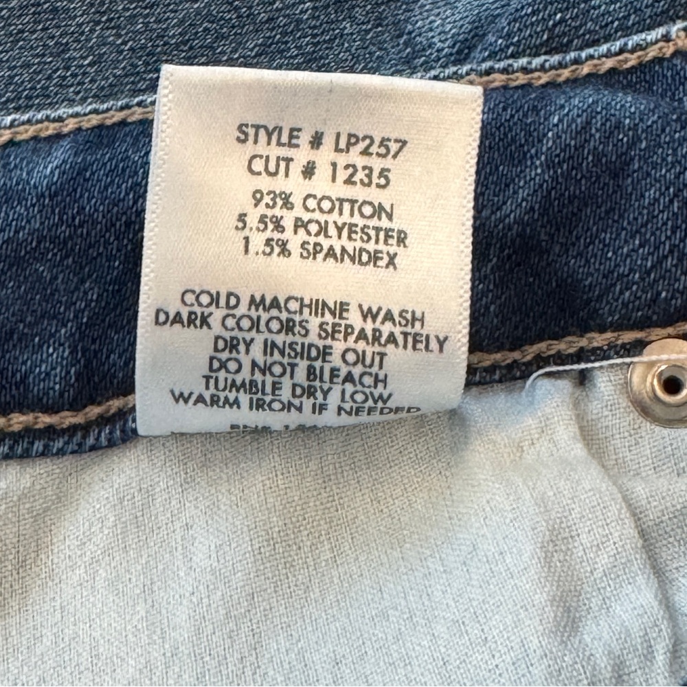 L.T.J. Letter to Juliet Siena Los Angeles Blue Straight Leg Ankle Women's Jeans - Picture 8 of 14